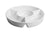 BIA Cordon Bleu Pitcher BIA 12" Chip & Dip Bowl in White