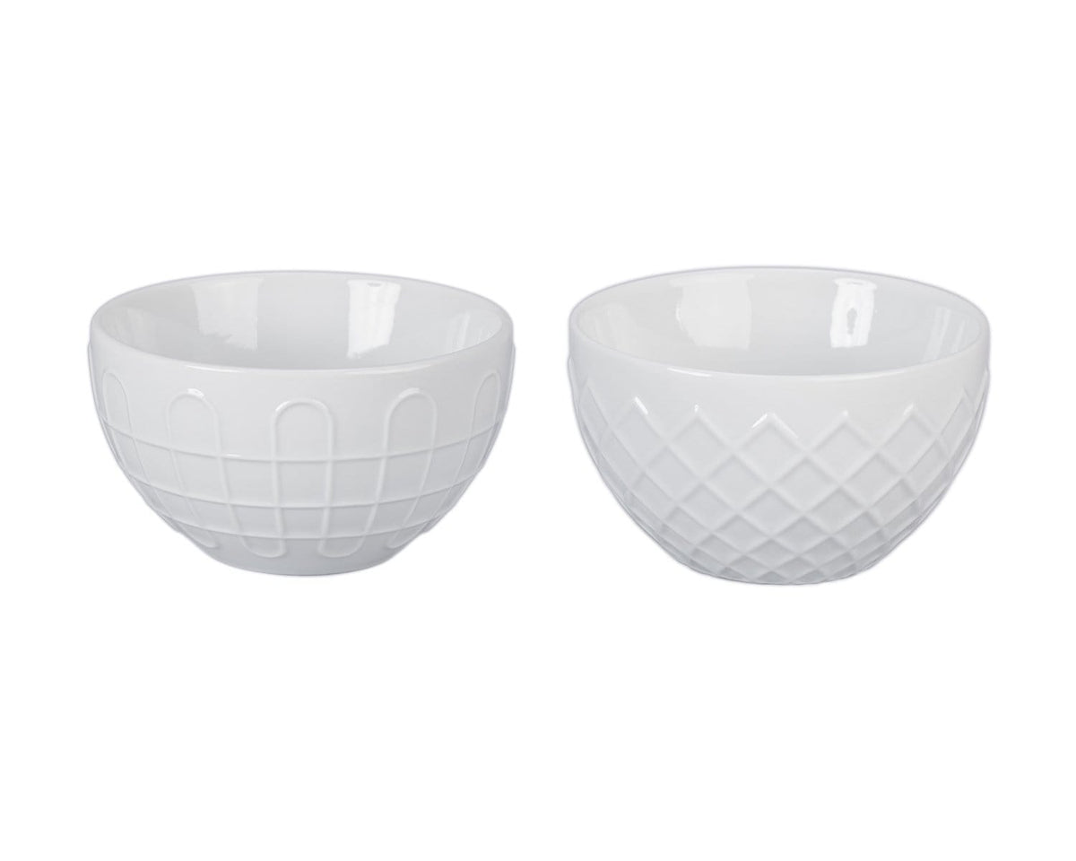 BIA Cordon Bleu Serving Bowls BIA White Textured Bowls 6 oz (Assorted Styles)