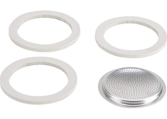 Bialetti Gaskets & Filters Bialetti 3 Cup Replacement Gaskets and Filter