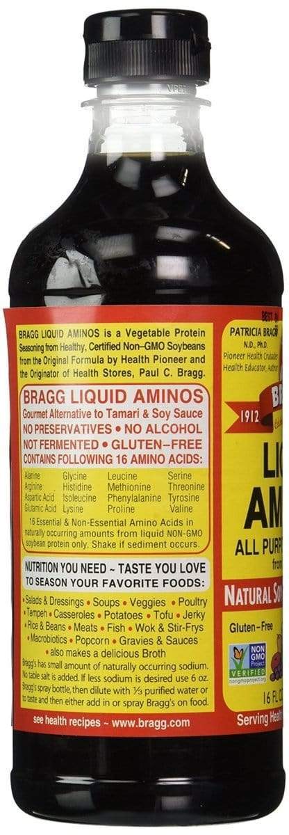 Bragg Spices &amp; Seasonings Bragg Liquid Amino Acids, 16 oz