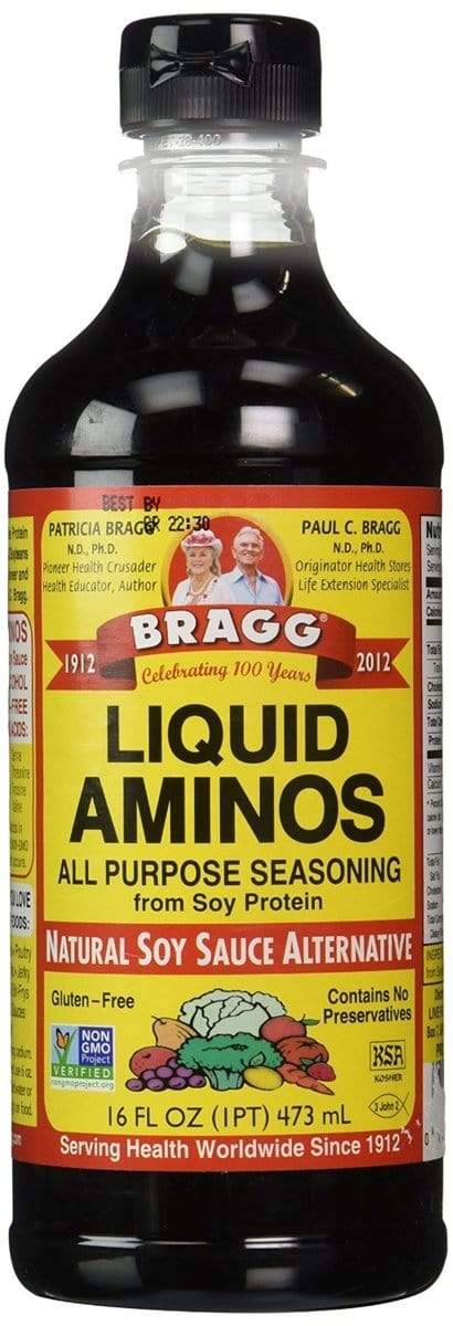 Bragg Liquid Aminos All Purpose Seasoning, 16 Ounce -- 12 per case.