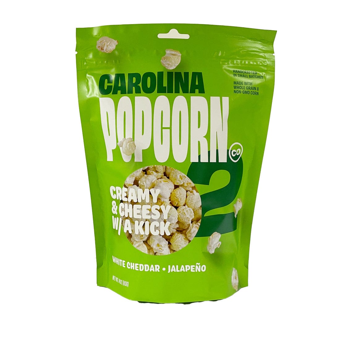 Carolina Popcorn Co. Popcorn Carolina Popcorn Co. White Cheddar Jalapeno Popcorn 4 oz