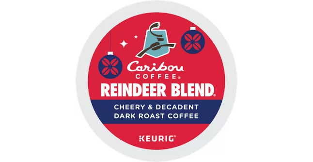 Carribou Coffee Coffee Caribou Reindeer Blend K-Cup Coffee - 22 Count Box