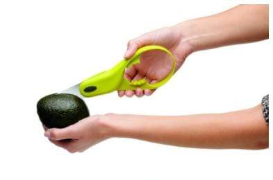 OXO Good Grips 3-in-1 Avocado Slicer, White/Black: Avacado Oxo:  Home & Kitchen