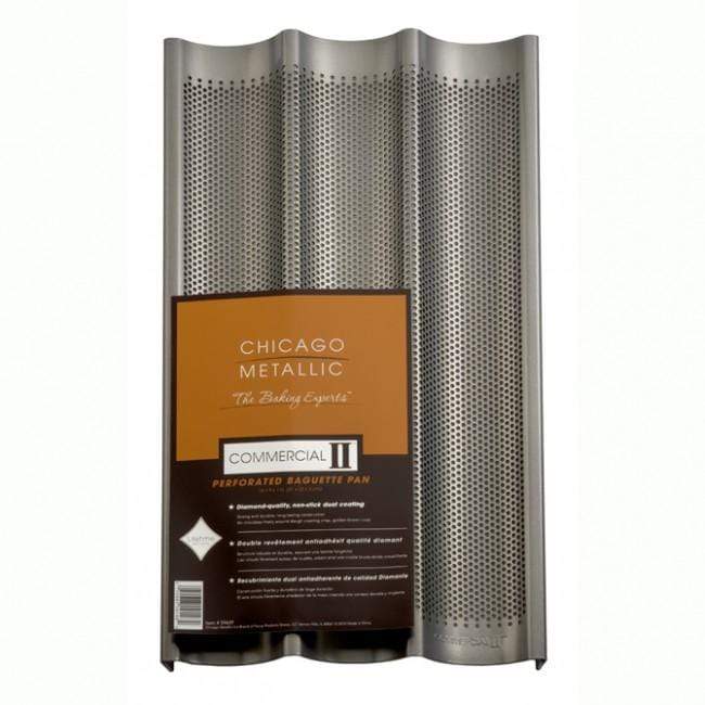 Chicago Metallic Bread Pan Chicago Metallic Commercial II Non Stick Baguette Pan