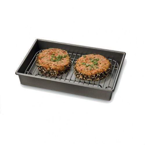 Chicago Metallic Nonstick Petite Broil & Roast Pan with Rack