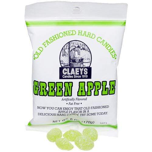 Claey's Green Apple Hard Candy 6 oz