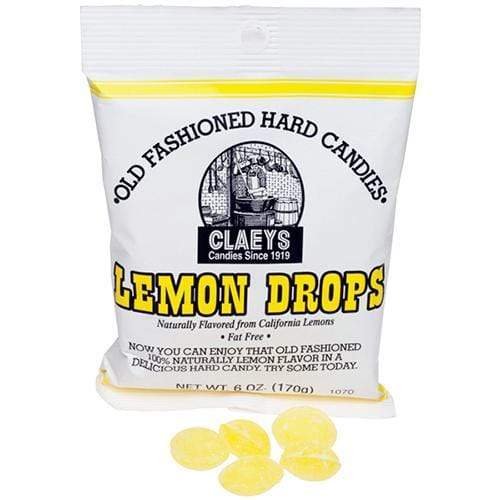 Claey&#39;s Candy Claey&#39;s Lemon Drop Hard Candy 6 oz
