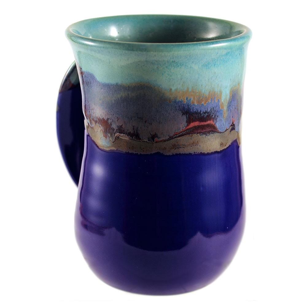 Clay In Motion Mug Clay In Motion 14 oz Mystic Water Right Handwarmer Mug