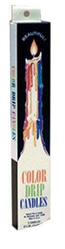 Color Drip Candles (Set of 2)