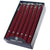 Colonial Candle Taper Colonial Candle Handipt Taper 12" - Cranberry (Set of 12)