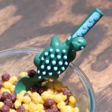 Constructive Eating Childrens Flatware Constructive Eating Dinosaur Spoon