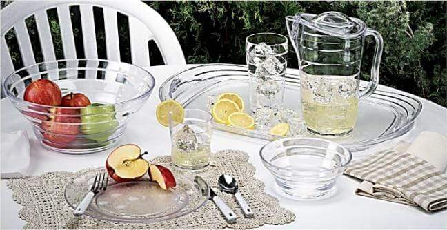 Plate CreativeWare 10 in. Acrylic Dinner Plate