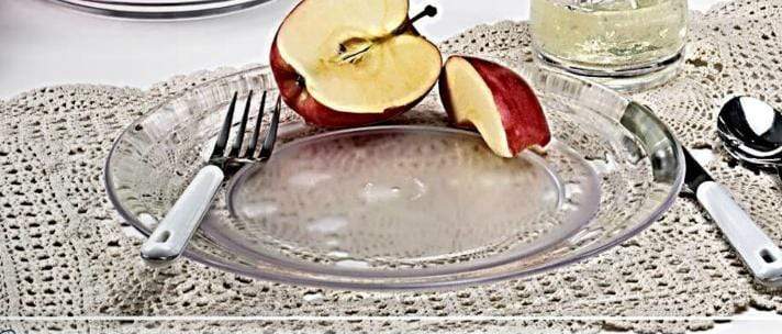 CreaticeWare Plate CreativeWare 10 in. Acrylic Dinner Plate