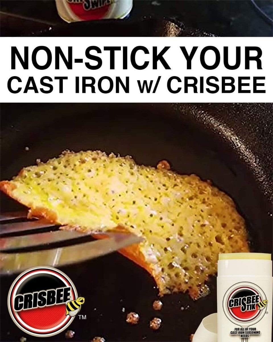 Crisbee Stik Review - Cast Iron Seasoning