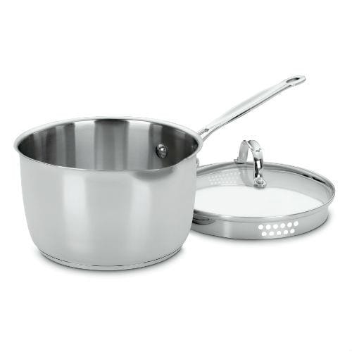 Sauce Pans & Chef's Pans Cuisinart 2 qt. Stainless Steel Cook and Pour Saucepan