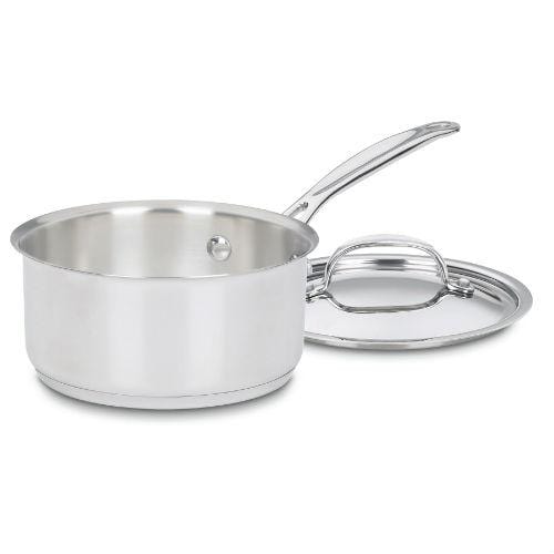 Sauce Pans & Chef's Pans Cuisinart Chef's Classic Stainless 1 qt. Saucepan w/ Cover