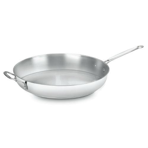 Fry Pans & Skillets Cuisinart Stainless Steel 14in Open Skillet w/Helper Handle