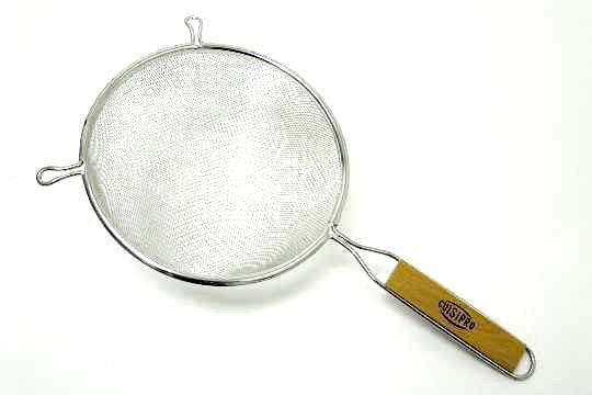 Cuisipro Strainer 7&quot; Wooden Handle Strainer