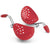 Cuisipro Eggs & Cheese Cuisipro Red Silicone Egg Poacher Set of 2