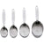 Cuisipro Measuring Tools Cuisipro Stainless Steel Measuring Cups (Set of 4)