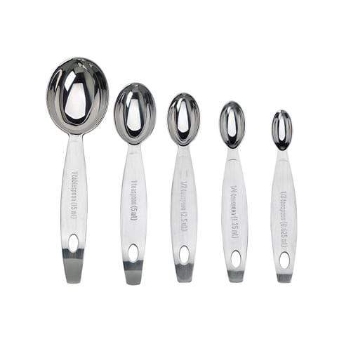 Cuisipro Measuring Cups &amp; Spoons Cuisipro Stainless Steel Measuring Spoons (Set Of 5)