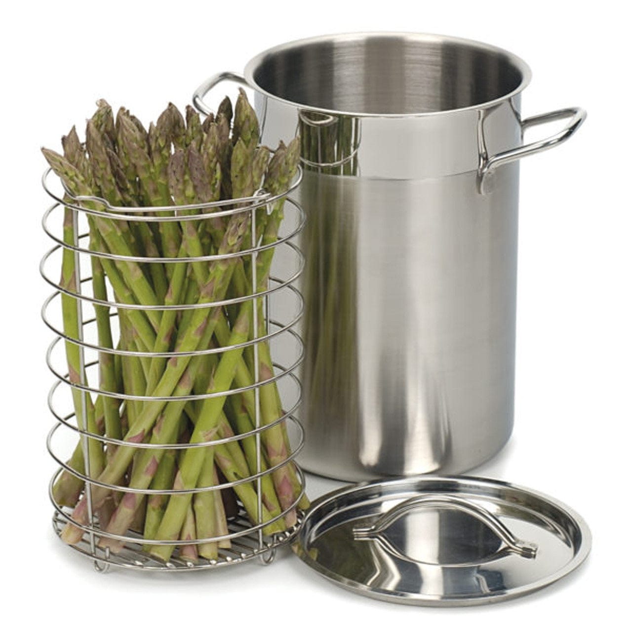RSVP Stainless Steel Asparagus Steamer - Kitchen & Company