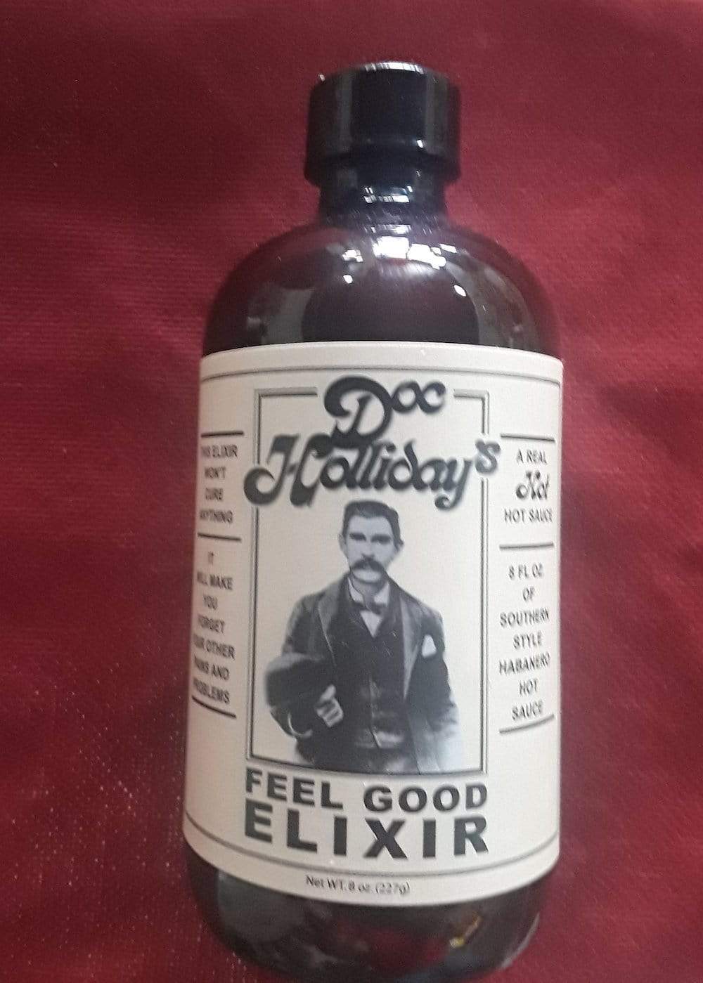 Dilly Dallies Hot Sauce Doc Holliday's Feel Good Elixir Hot Sauce 8 oz