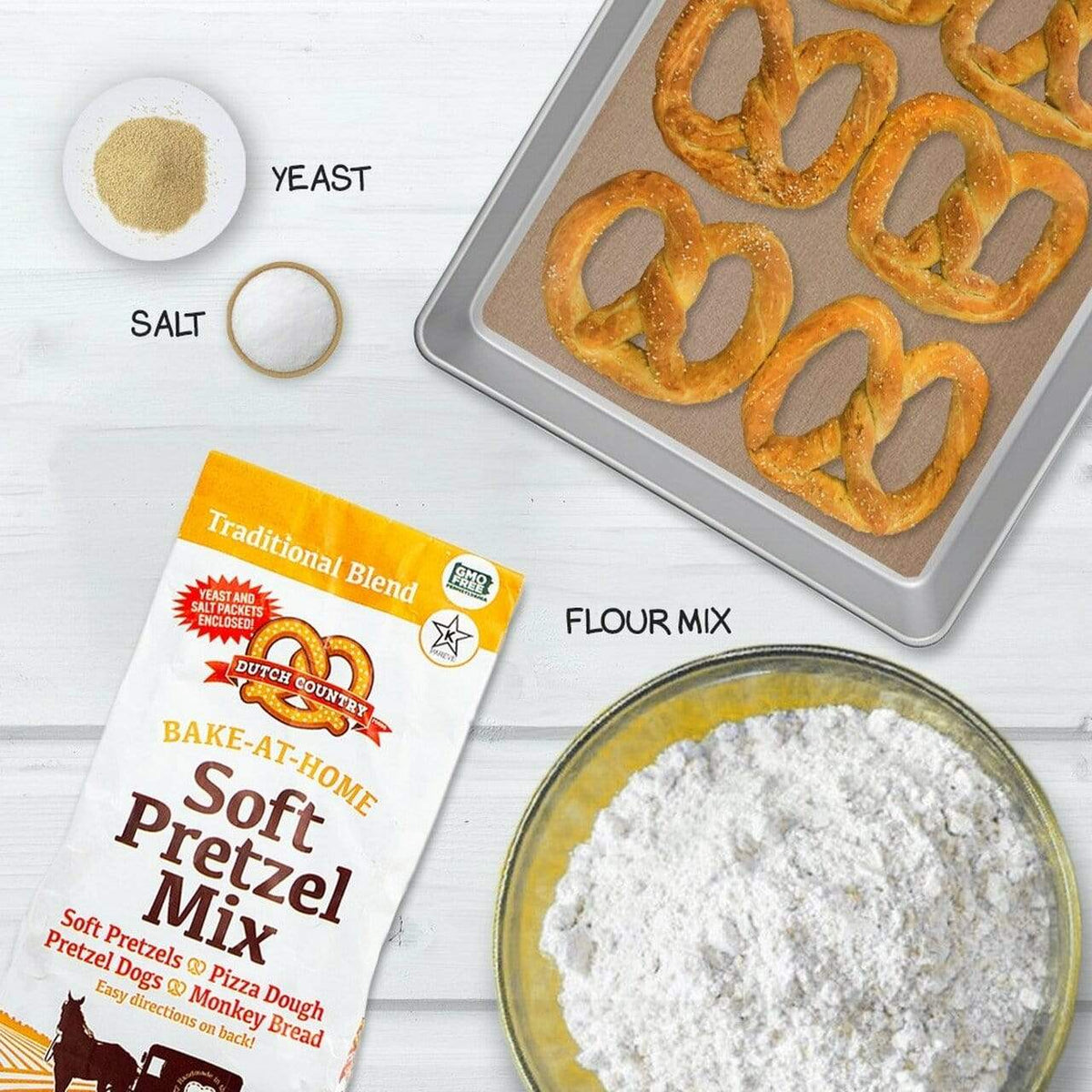 Dutch Country Baking Mix Soft Pretzel Mix Dutch Country