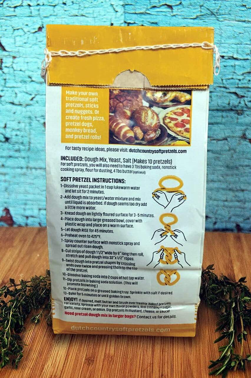 Dutch Country Baking Mix Soft Pretzel Mix Dutch Country