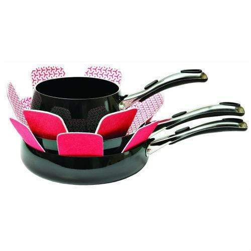 Envision Home Kitchen Cooking Guards - Red (Set Of 3)