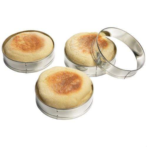 Fox Run Molds & Specialty Bakeware Fox Run English Muffin Rings Set of 4