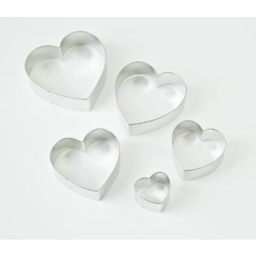 Fox Run 'Heart' Cookie Cutters - Set of 5