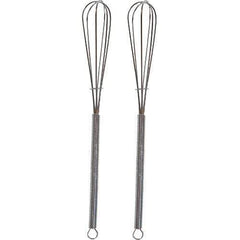 Fox Run Chrome Finish 8-Inch French Coil Whisk (4-Pack)