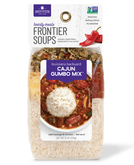 Frontier Louisiana Backyard Cajun Gumbo Mix