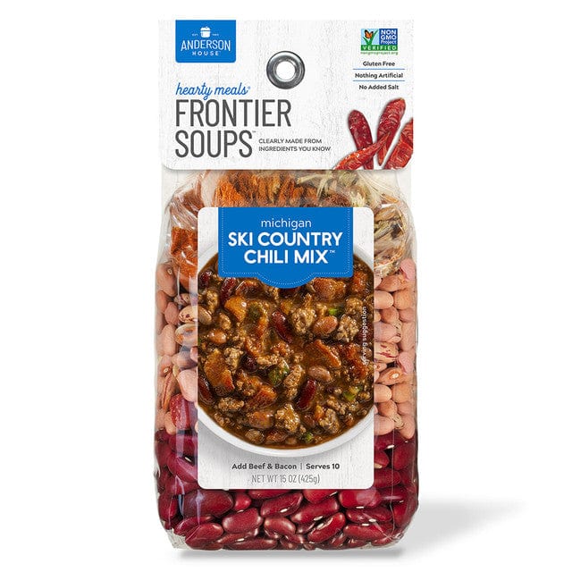 Frontier Soups Chili Michigan Ski Country Chili Mix 15 oz