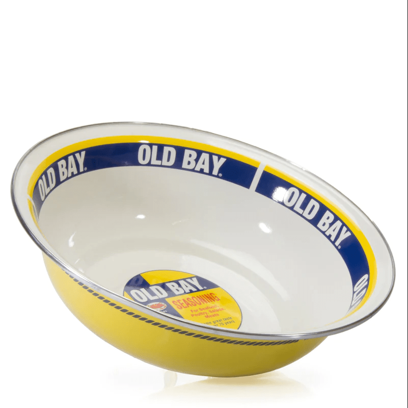 Golden Rabbit 4 qt Old Bay Serving Bowl