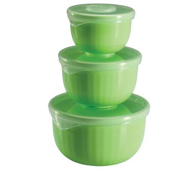Plastic Mini Prep Bowls with Lids Set - Plastic Bowl Set Prep Bowls for  Kitchen