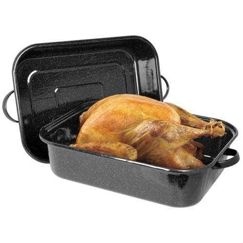 GraniteWare 19.5in Rectangular Roaster With Lid