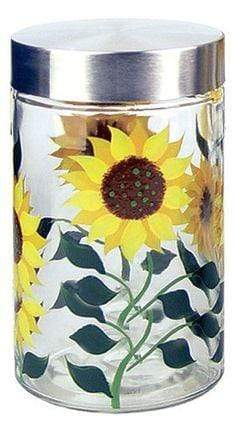 Grant Howard Sunflower Round Canister 58 oz