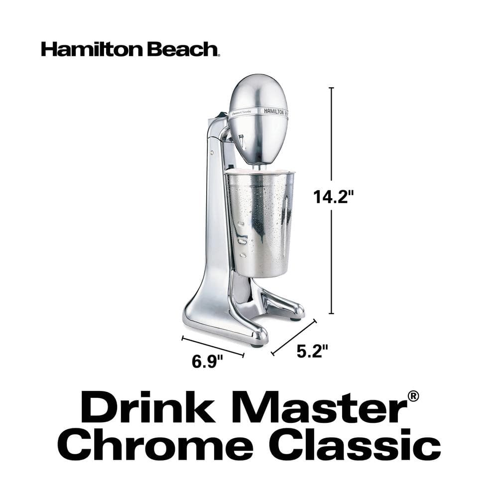 Hamilton Beach Chrome 6-Piece Hand & Stand Mixer