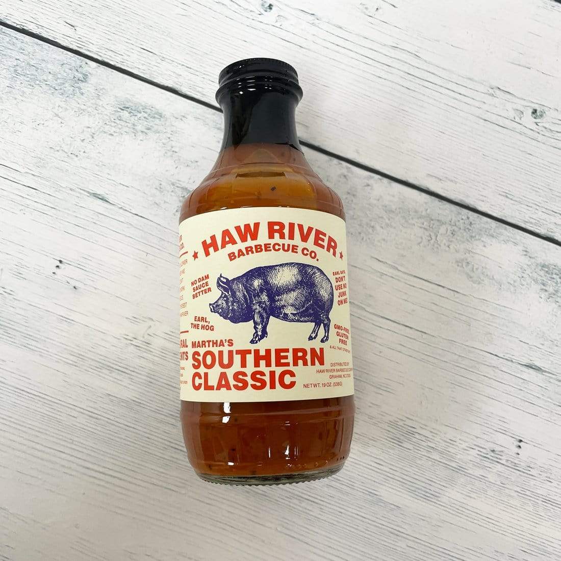 Haw River Barbecue Co. Martha's Southern Classic BBQ Sauce