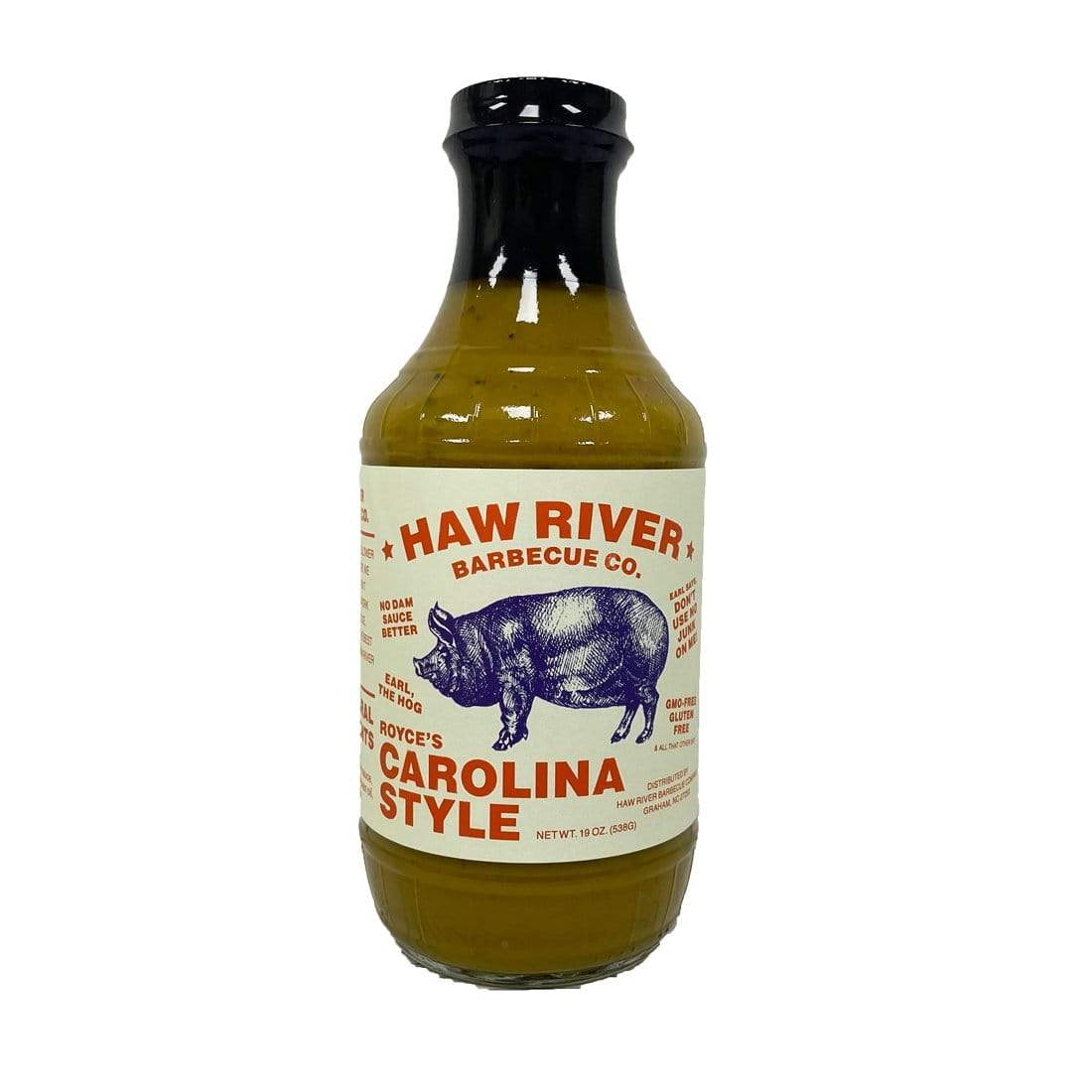 Haw River Barbecue Co. BBQ Sauce Haw River Barbecue Co. Royce's Carolina Style BBQ Sauce