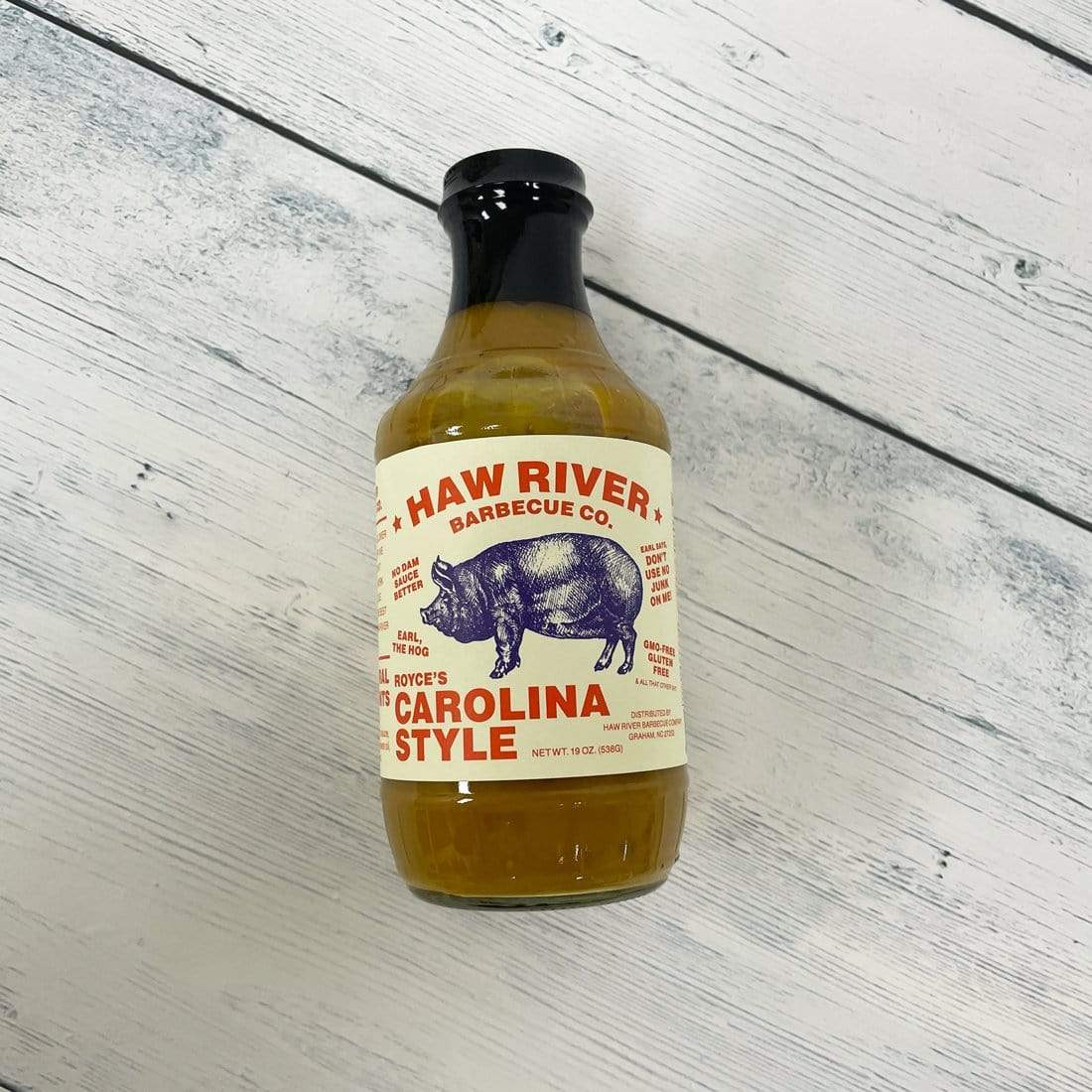 Haw River Barbecue Co. BBQ Sauce Haw River Barbecue Co. Royce&#39;s Carolina Style BBQ Sauce