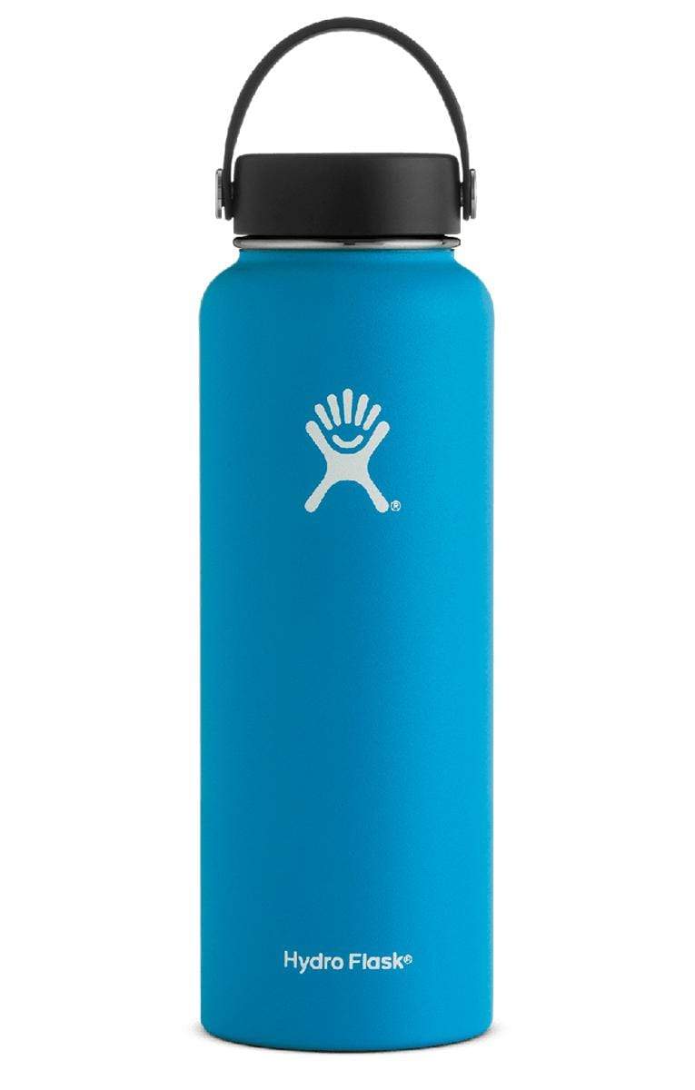 Hydro Flask Insulated Bottle Hydro Flask 40 oz Wide Mouth Bottle Pacific