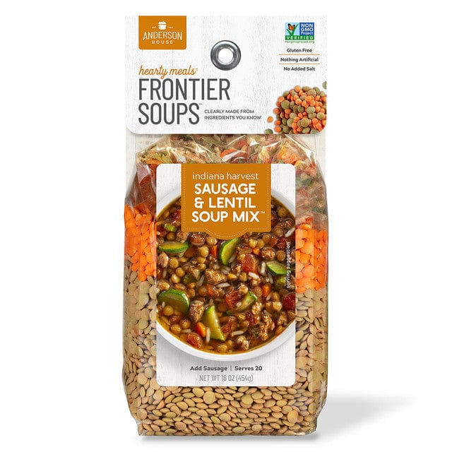 Frontier Soups Indiana Harvest Sausage Lentil Soup Mix 16 oz