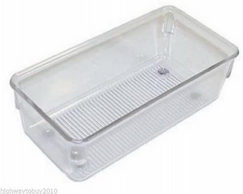 InterDesign« Clear Drawer Organizer-3x6x2