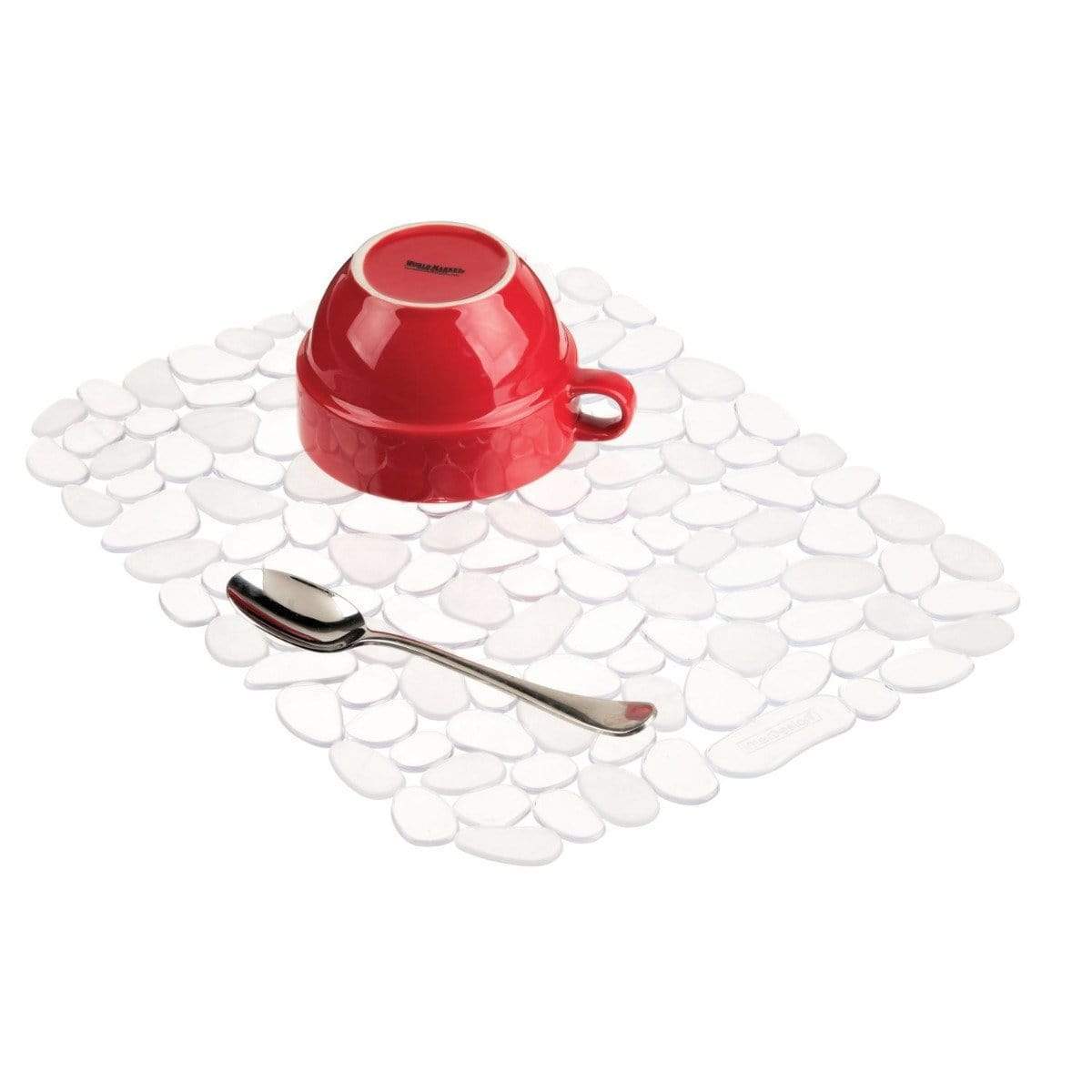 Interdesign« Large Pebblz Sink Mat - Clear