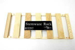 J.K. Adams Rack J.K. Adams Wood Stemware Rack