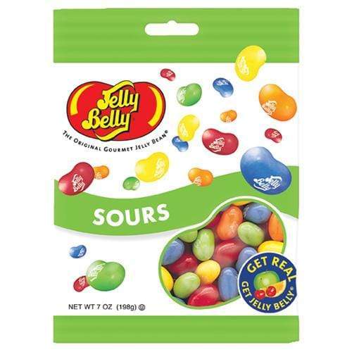 Jelly Belly Candy Jelly Belly Sours Mix- 7oz Bag